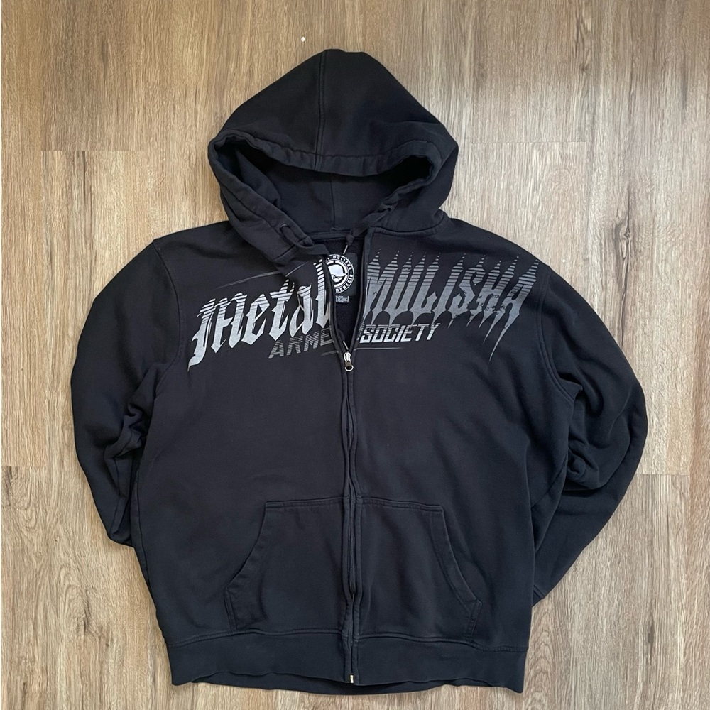 Alt Metal Mulisha Zip-Up Hoodie